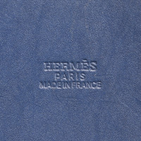 Hermès Herbag Cabas en Toile en Bleu