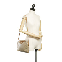 Christian Dior Shoulder bag Canvas in Beige