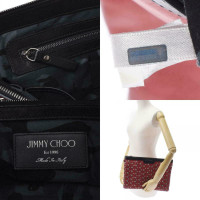 Jimmy Choo Sac à main en Cuir en Bordeaux