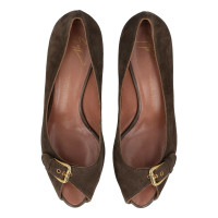 Giuseppe Zanotti Pumps/Peeptoes Leather in Brown