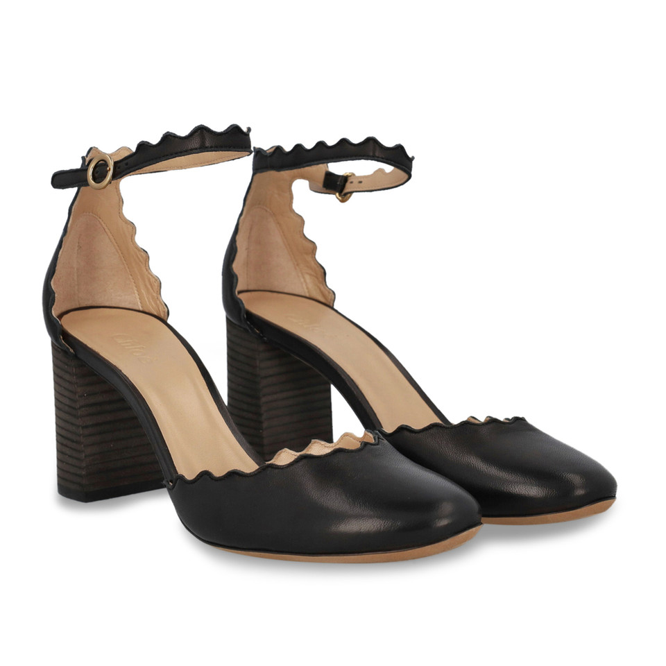 Chloé Pumps/Peeptoes Leather in Black