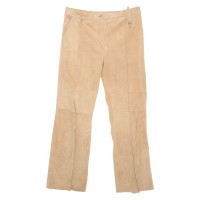 Acne Hose aus Wildleder in Beige