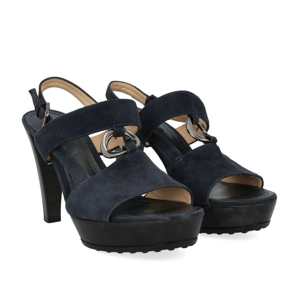 Tod's Sandalen Leer