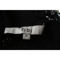 Tibi Top Silk in Silvery