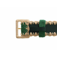 Dolce & Gabbana Gürtel aus Viskose in Grün