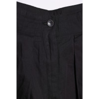 Mani Paire de Pantalon en Coton en Noir