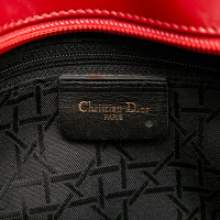 Christian Dior Lady Dior aus Leder in Rot