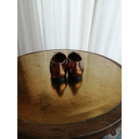 Dolce & Gabbana Slippers/Ballerina's Lakleer in Goud