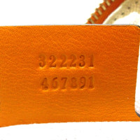 Gucci Travel bag Leather in Orange
