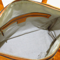 Gucci Travel bag Leather in Orange