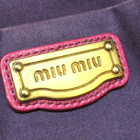 Miu Miu Tote bag Leer in Roze