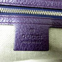 Gucci Tote bag Leather in Violet