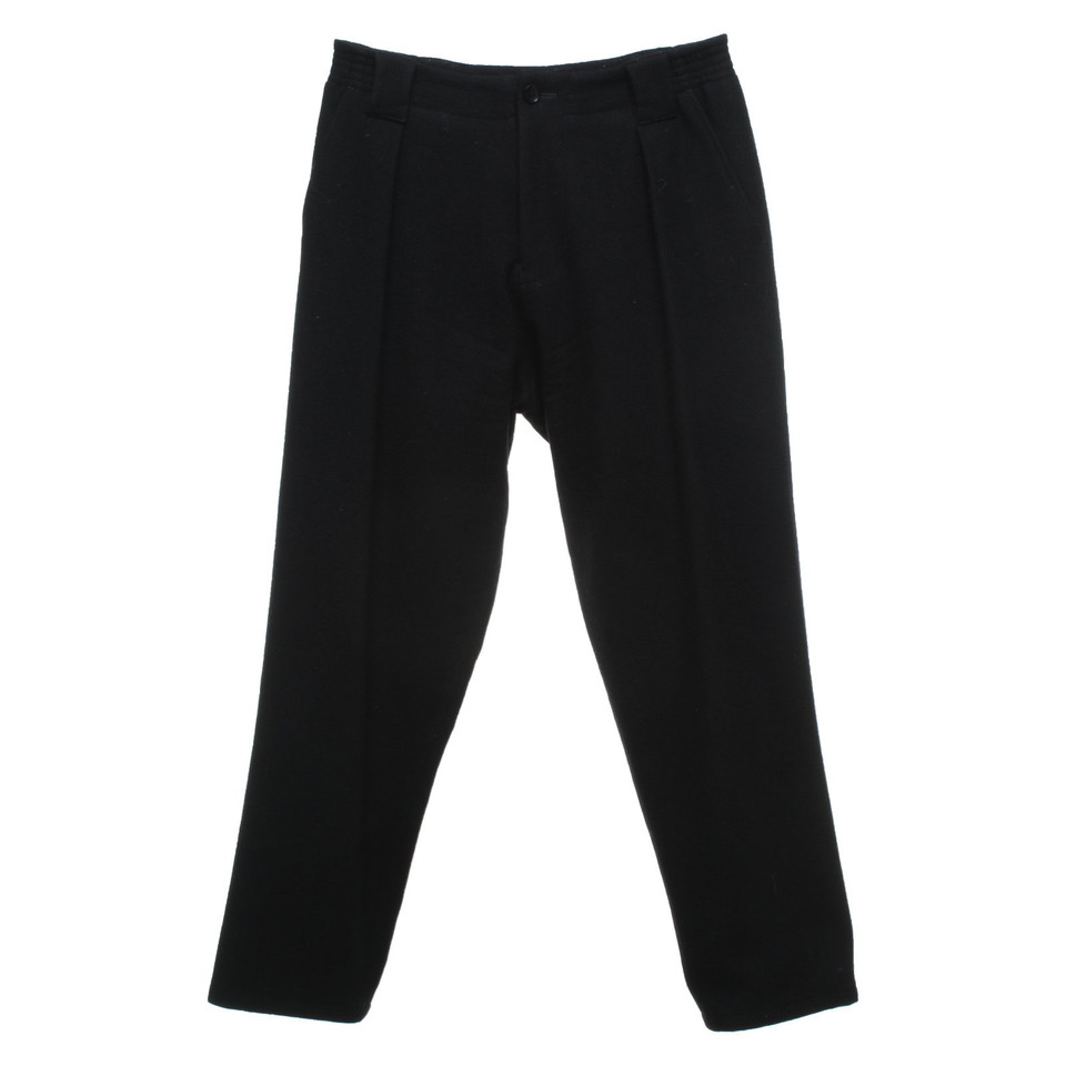 Yohji Yamamoto Paire de Pantalon en Noir