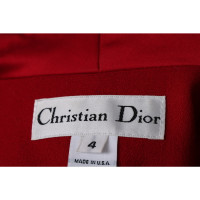 Christian Dior Completo in Lana in Rosso