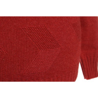 Hermès Maglieria in Cashmere in Rosso