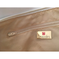 Braccialini Shopper Leather in Orange