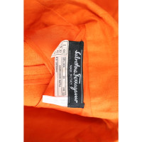 Salvatore Ferragamo Blazer Linen in Orange