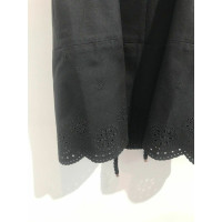 La Perla Jacke/Mantel aus Baumwolle in Schwarz