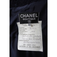Chanel Skirt Wool in Blue