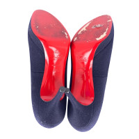 Christian Louboutin Pumps/Peeptoes Leer in Blauw