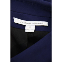 Diane Von Furstenberg Jacke/Mantel aus Viskose in Blau