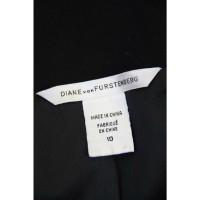 Diane Von Furstenberg Jacket/Coat Viscose in Black