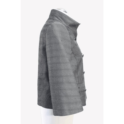Reiss Jacke/Mantel aus Wolle in Grau