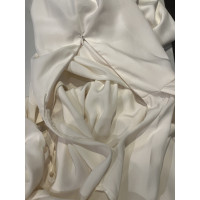 Salvatore Ferragamo Dress Silk in Cream