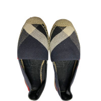 Burberry Slippers/Ballerinas Canvas in Blue