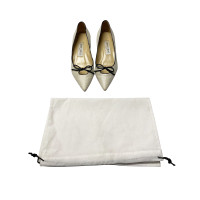 Jimmy Choo Pumps/Peeptoes en Coton en Blanc