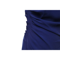 Christian Dior Robe en Soie en Bleu