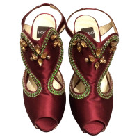Andere merken RODO - sandalen gemaakt van zijde satijn
