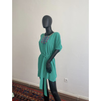Tibi Dress Silk in Turquoise