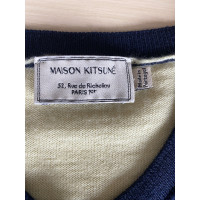 Maison Kitsuné Knitwear Wool in Blue
