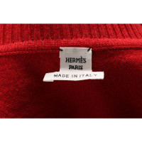 Hermès Strick aus Kaschmir in Rot