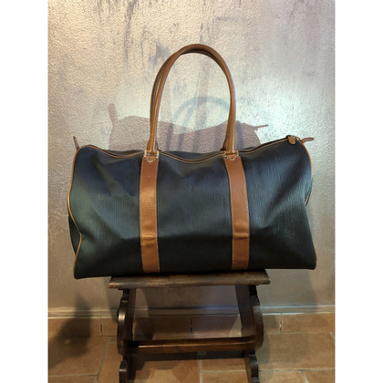 Salvatore Ferragamo Travel bag Leather in Black