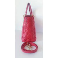 Christian Dior Lady Dior in Pelle in Rosso