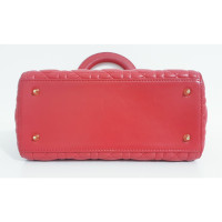Christian Dior Lady Dior Leather in Red