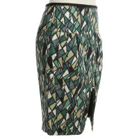Yves Saint Laurent skirt with pattern