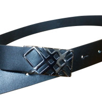 Burberry Black leather belt