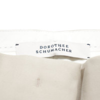 Dorothee Schumacher Trousers Cotton in Beige