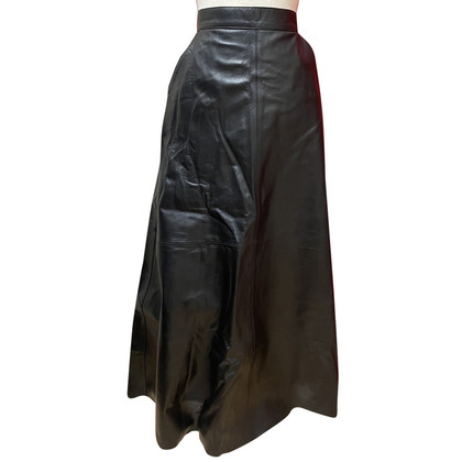 Kenzo Skirt Leather in Black