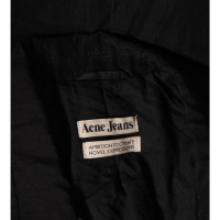 Acne Jas/Mantel Wol in Zwart