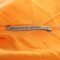 Ermanno Scervino Robe en Soie en Orange
