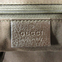 Gucci Tote bag in Tela in Marrone