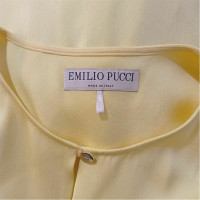 Emilio Pucci Top Silk in Yellow