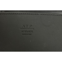 Atp Shoulder bag Leather in Black