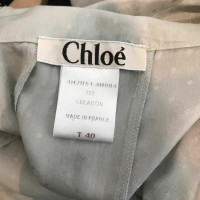 Chloé Jupe en Soie en Bleu