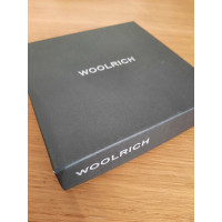 Woolrich Täschchen/Portemonnaie aus Leder in Braun