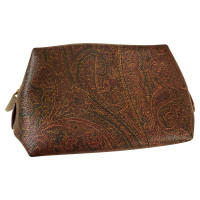 Etro Clutch Bag Leather in Brown